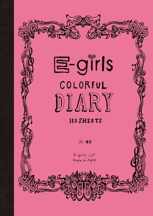 E-girls release their first photobook “Colorful Diary”