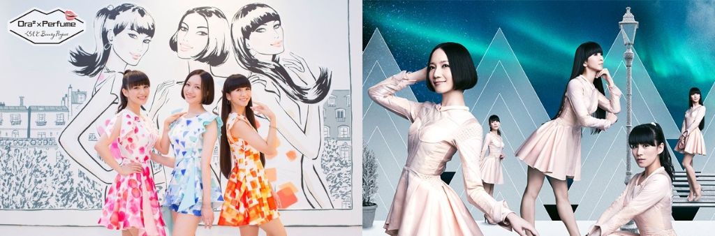 Perfume appears in two new CMs along new songs: fashionable city or futuristic winter, what’s your choice?