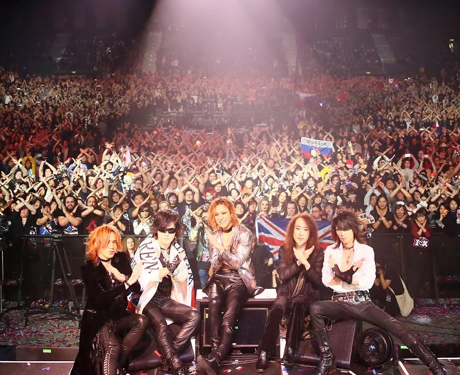 X Japan takes over London HMV, goes to #1 on UK Rock Chart
