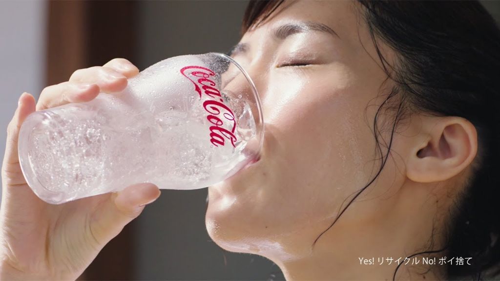 Haruka Ayase wants you to drink Coca-Cola Clear