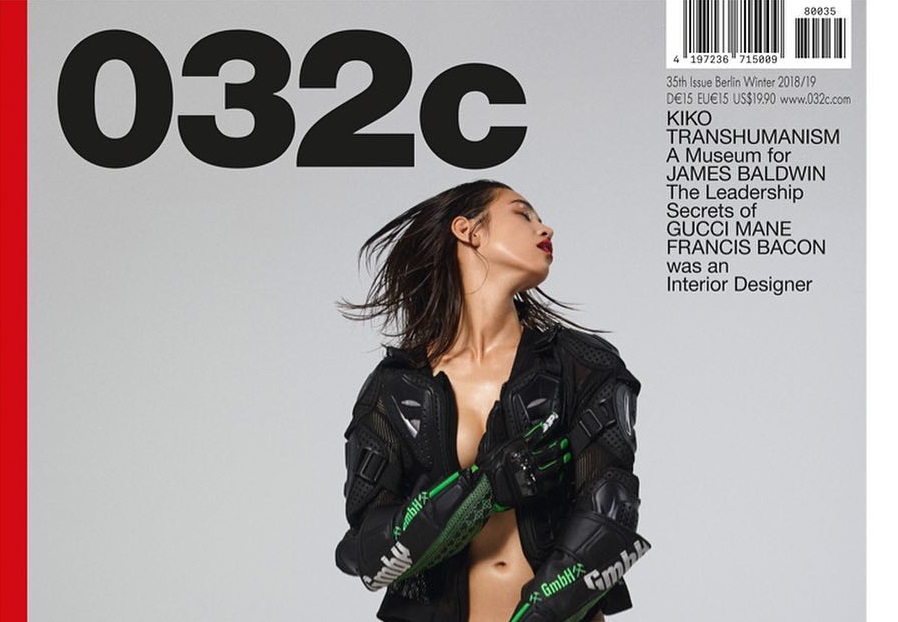 Kiko Mizuhara reveals SEXY cover for “032c” magazine