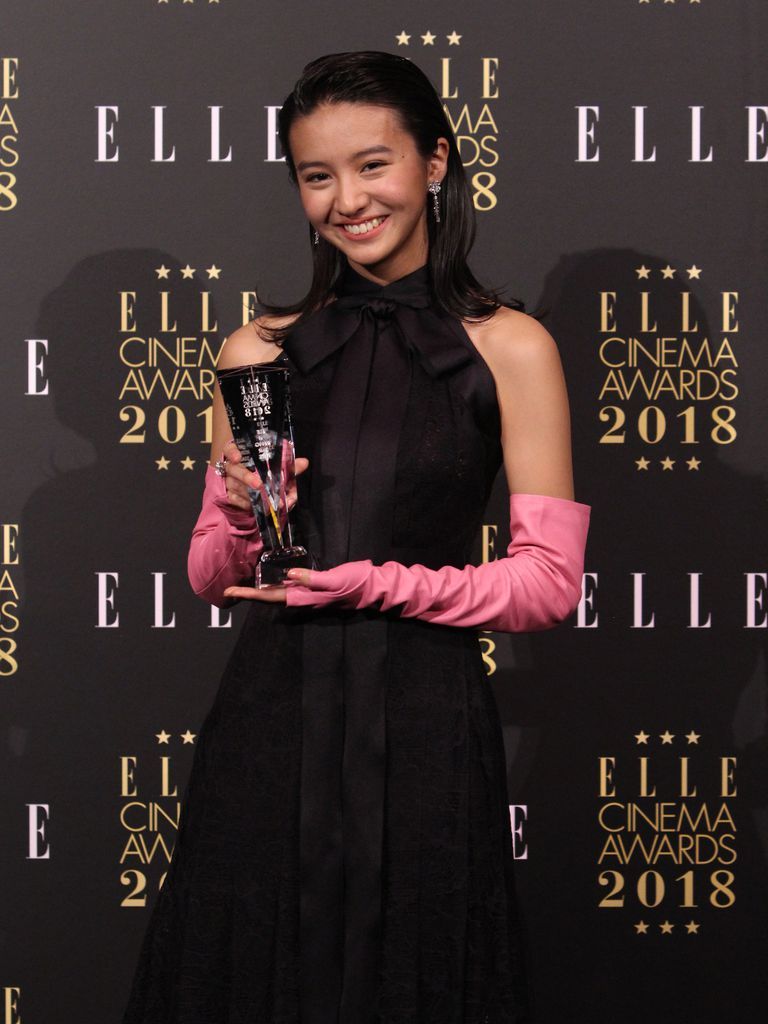 Koki wins ELLE Cinema Award, despite not making her acting debut yet