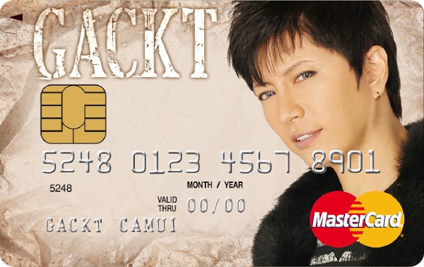 Ever wanted a GACKT credit card? You're in luck | ARAMA! JAPAN