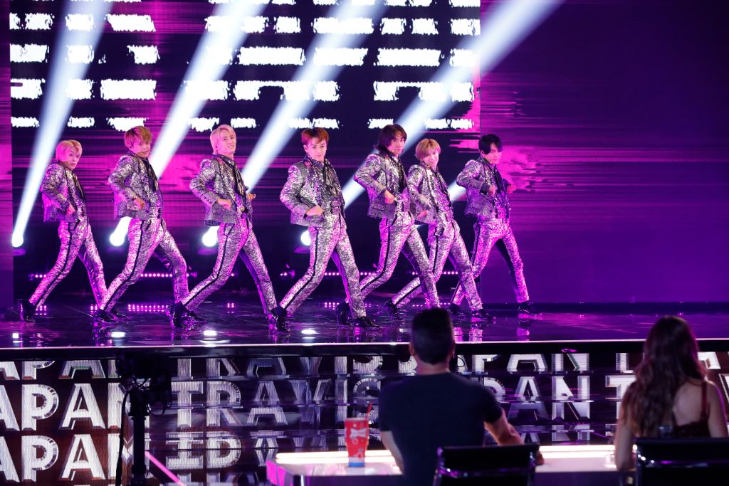 Travis Japan Performs on the Semifinals of “America’s Got Talent”